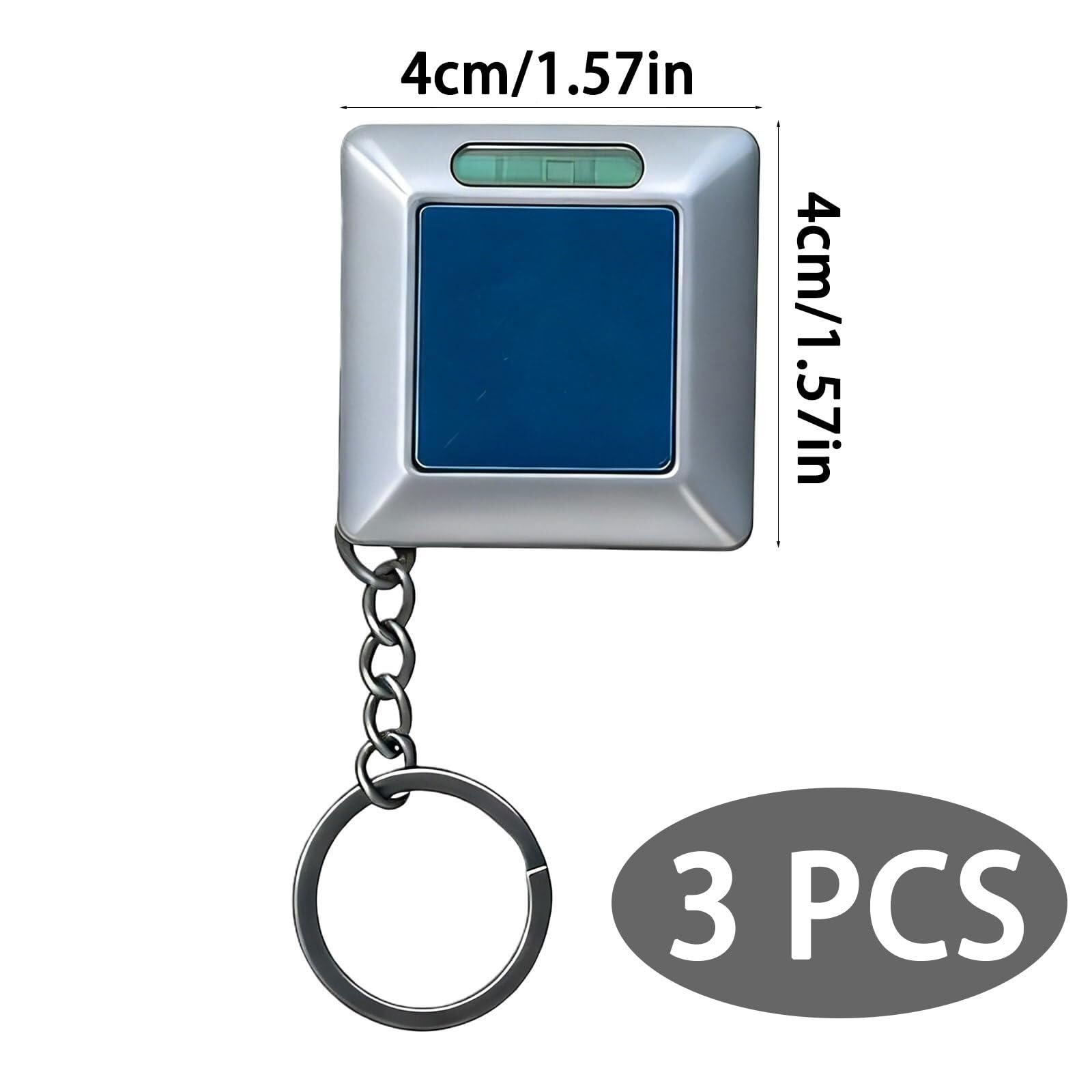 Liso Llaveros Cinta métrica con niveles integrados ergonómico