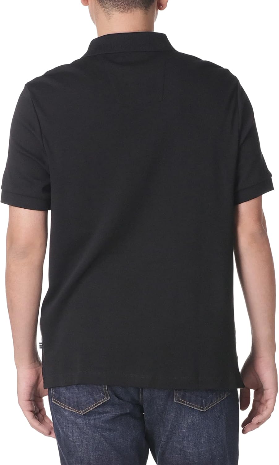 Nautica Mens Classic Fit Short Sleeve Solid Soft Cotton Polo Shirt - Image 3