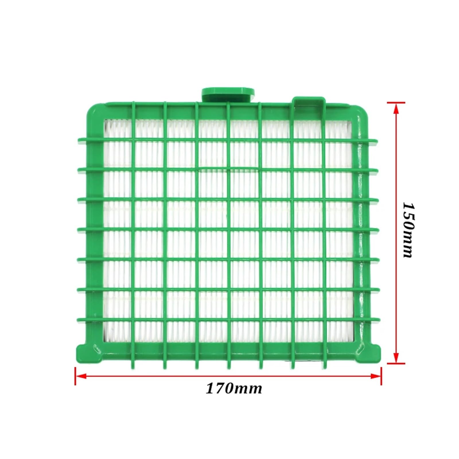 Filtro HEPA lavable for Rowenta Silence Force RO5762 RO5921 piezas de aspiradora Compatible con Rowenta ZR002901(4Pcs)