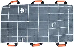 Colchão de posicionamento de cama à prova d'água com alças reforçadas, assistente de auxílio suave para virar lençol de paciente para idosos com, Xadrez