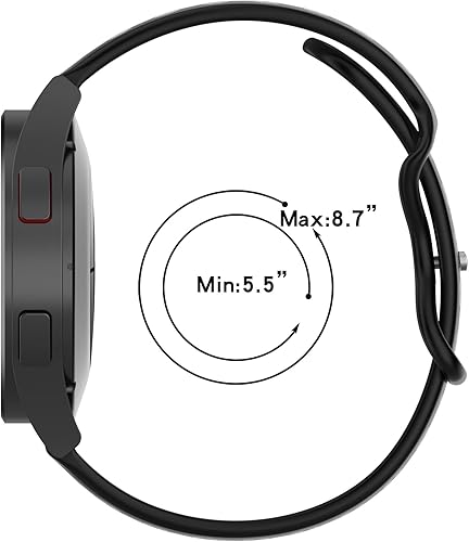 Miniatura 2 de Bandas suaves compatibles con Huawei Watch GT3 de 1.81 pulgadasGT RunnerGT2 de 1.81 pulgadas, correas de repuesto ajustables de silicona compatibles