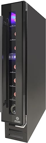 Miniatura 4 de Vinotemp EL-7TS-BLACK - Refrigerador de 7 botellas, bodega independiente o instalación integrada con descongelación automática, pantalla LED y