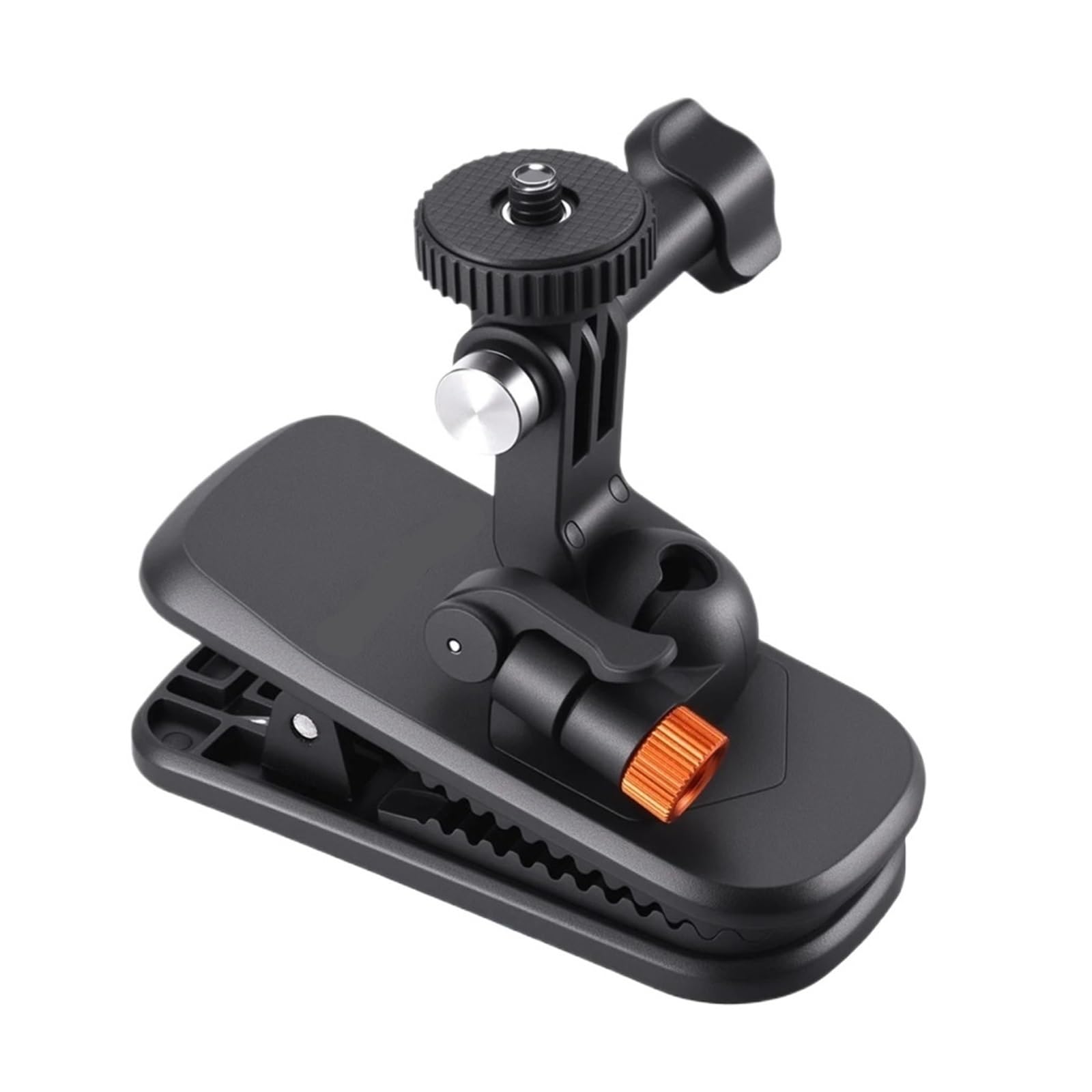 Soporte magnético con Clip for Mochila for Osmo Action 5 Pro 4 3, Todos los GoPro Hero Insta360 X5/4/3, Giratorio de 180°, liberación rápida
