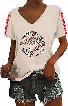 Maglia da baseball, Camicia da baseball, Magliette da Baseball Da donna, Camicia Game Day, Maglietta Da Baseball Personalizzata, Magliette Da Baseball da Donna, Magliette Da Baseball - Italia