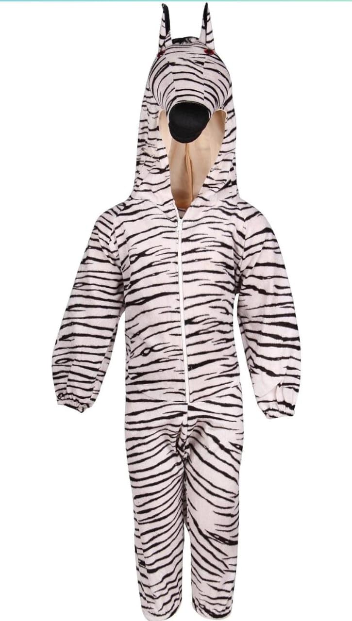 Cotton Priyanka Costumes Kids Animal Costumes, Assorted Sizes (7-8 Years, Zebra) (B0D2S6JMB3) Amazon Price History, Amazon Price Tracker