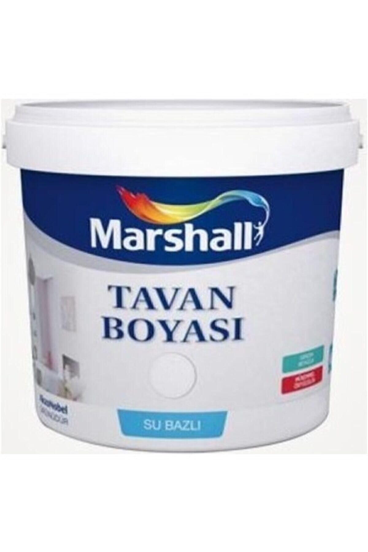 Marshall Beyaz Tavan Boyası, 17.5 Kg, Su Bazlı, Mat