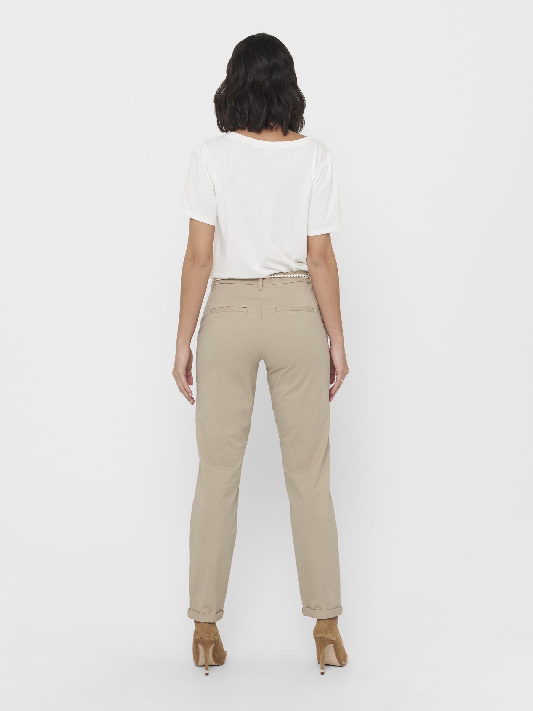 ONLY Pantalon Chino ONLBIANA Regular Fit Pantalon Chino