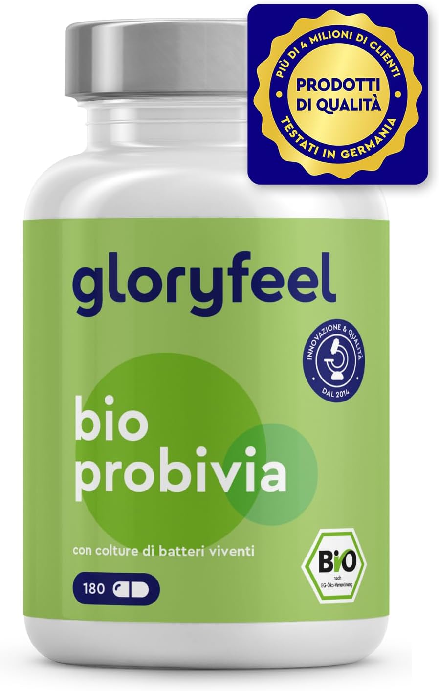 Private Label 500 Miliardi Di CFUs 12 Ceppi Probiotici Per La Salute Digestiva C - Foto 4