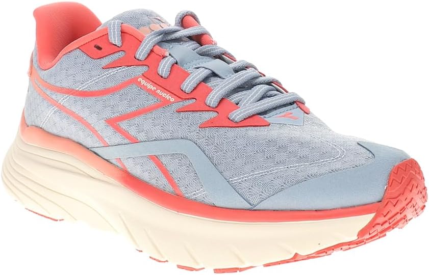 Diadora Womens Equipe Nucleo Running Sneakers Shoes - Blue, Red - Size 9 M