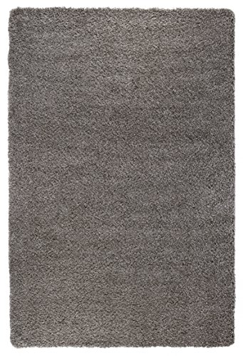Hochflor Webteppich flauschig weich Wohnbereich Uni beige 67 x 140 cm. Weitere Farben und Größen...