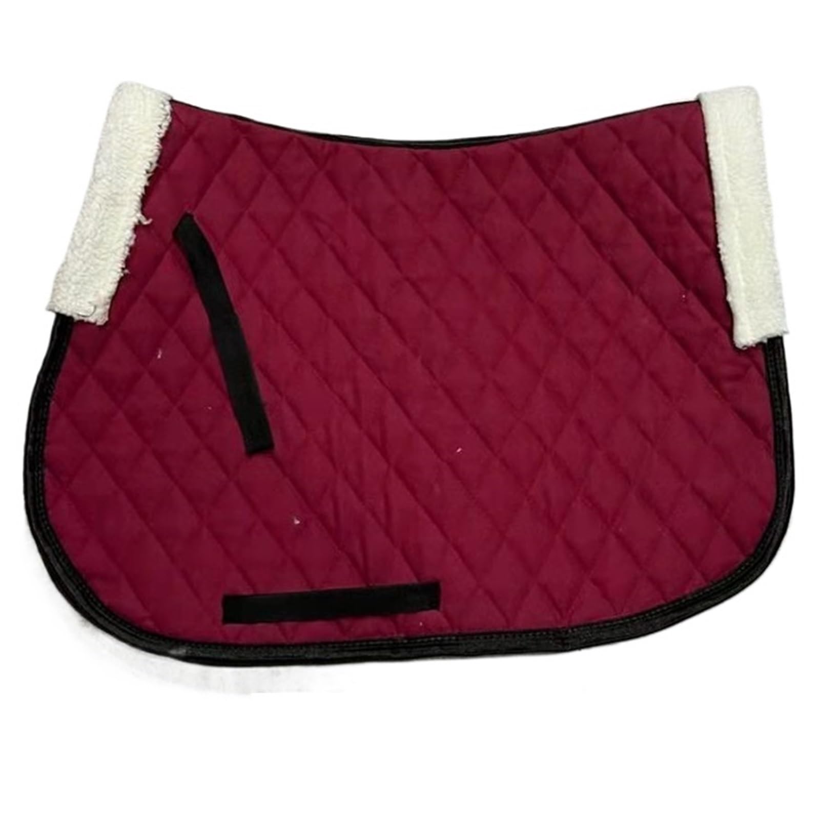 Święty Książę Osłonowy Podkładka pod siodło Akcesoria do jazdy konnej antypotna siodeł(Red)