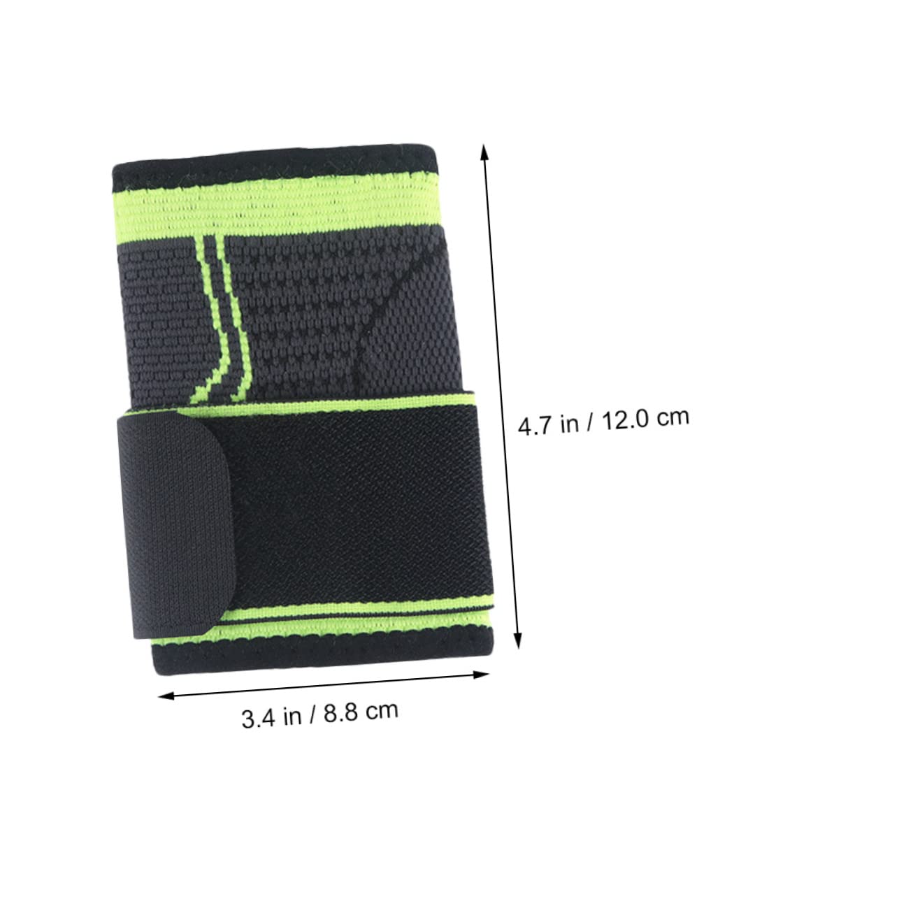 FONDOTIN 1Pair Wrist Support Brace Compression Wrist Sleeve for Sports Weightlifting Fitness Breathable Moisture Wicking for Basketball Baseball and More