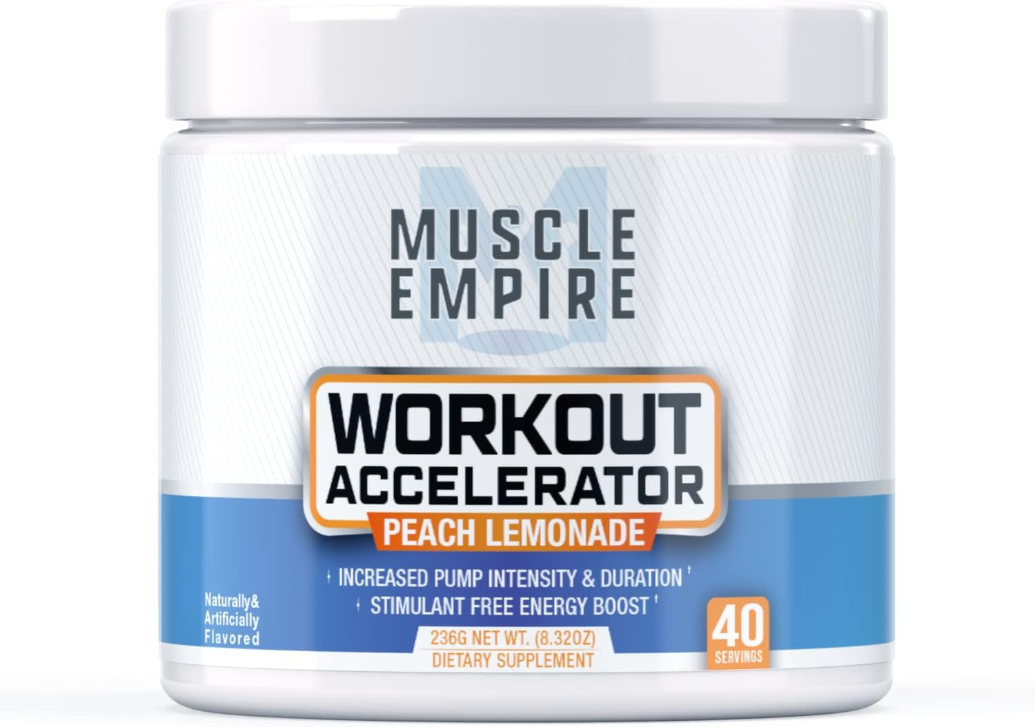 Muscle Empire Workout Accelerator Powder CaffeineFree