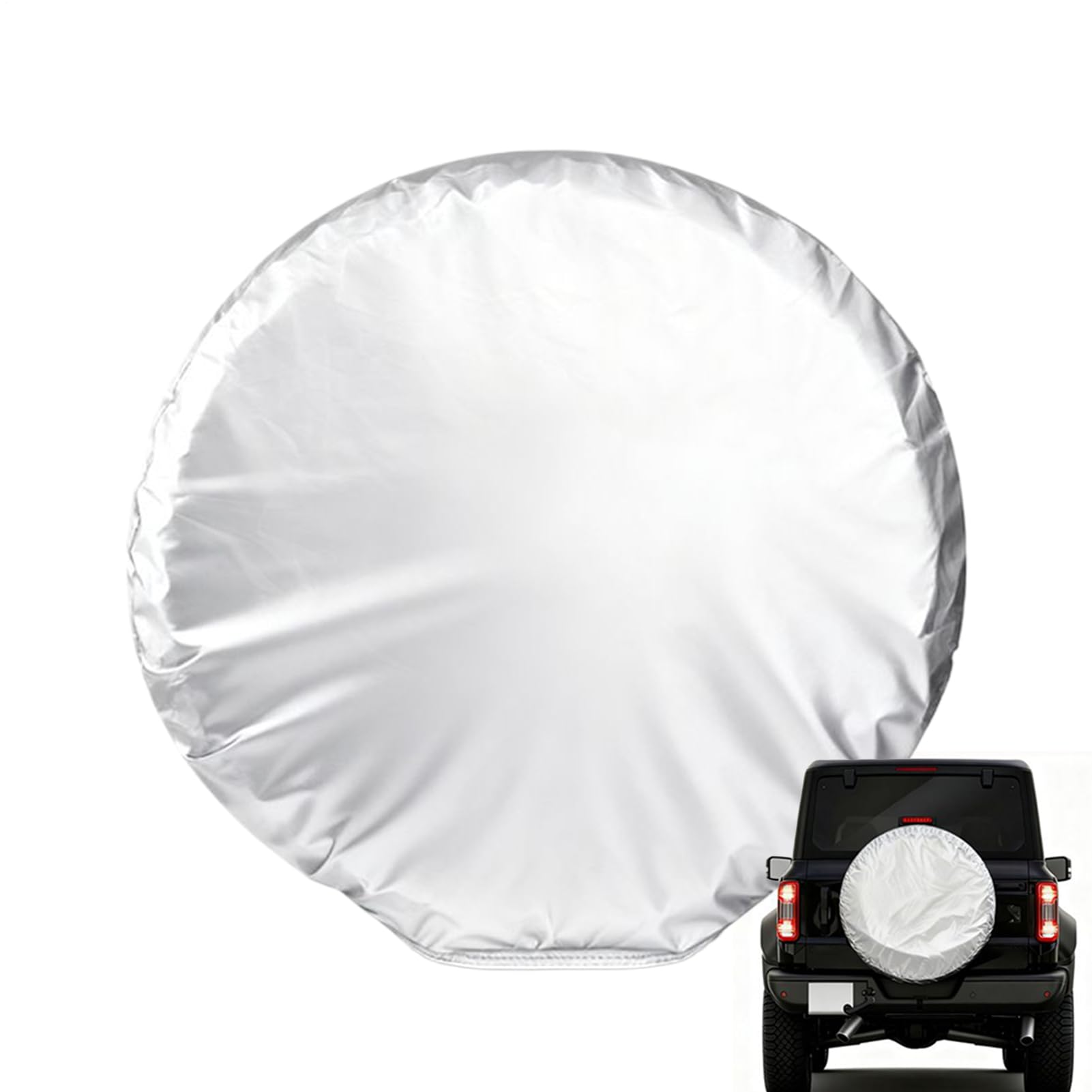 Housse de Roue de Secours – Protection complète des Roues | Housse de Pneu de remorque de Rechange, Housѕe de Pluie Universelle pour pneus de, SUV, Garage extérieur, Camping, remorque, véhicul