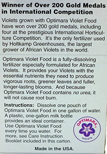 Optimara Violet Food Fertilizante Líquido para Plantas miniatura 5
