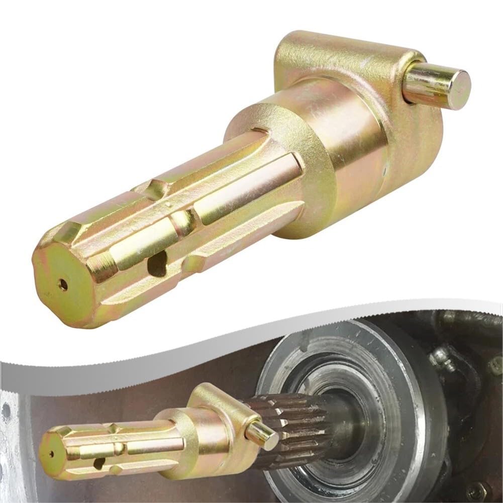 PTO Extender Female 1-3/20.3 cm 6 Adapter für Traktoren bis 70, Heavy Duty Stahl Schaftverlängerung mit 6 Zähnen, OEM Standard Ersatzteil