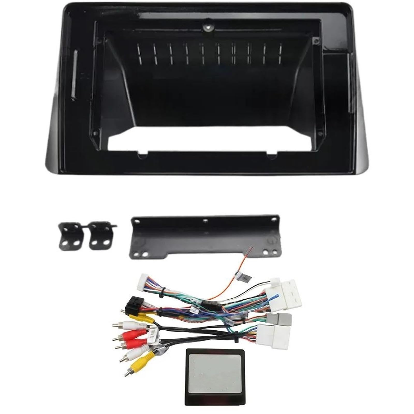 Générique Cadre de façade d'autoradio Kit De Tableau Bord Android Voiture 10 Pouces pour Mitsubishi pour Eclipse 2018-2019 - CANBUS Et Cadre Autoradio Tableau de Bord(Frame Set)