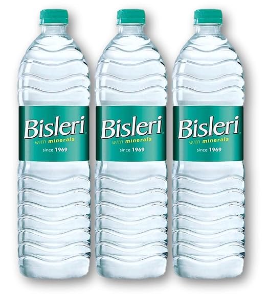 Bisleri Drinking Water 1L Bottle (Pack of 3) Unique