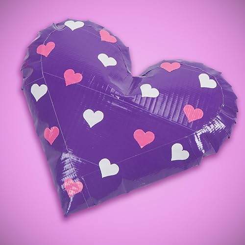 Miniatura 71 de Duck Tape - 283138 cinta adhesiva de color violeta, 1.88 pulgadas x 20 yardas cada rollo, 3 rollos Púrpura