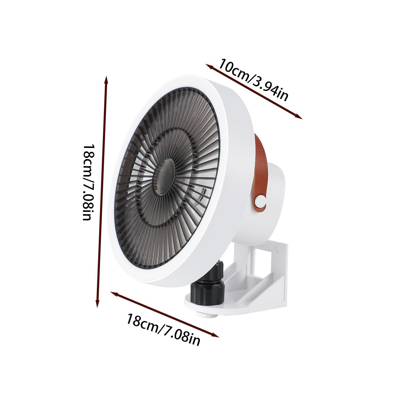 Ventilatore Da Scrivania Dispositivo Portatile Silenzioso Personale Con | Ventilatore Portatile Silenzioso Di Lunga Durata Per Casa Viaggio Campeggio All'aperto Auto Camper Spiaggia