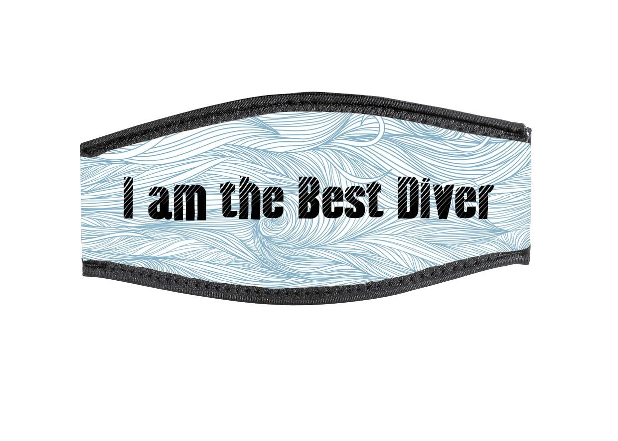 Best Divers, Neoprene Mask Strap, Tear-Off Closure. Best Divers