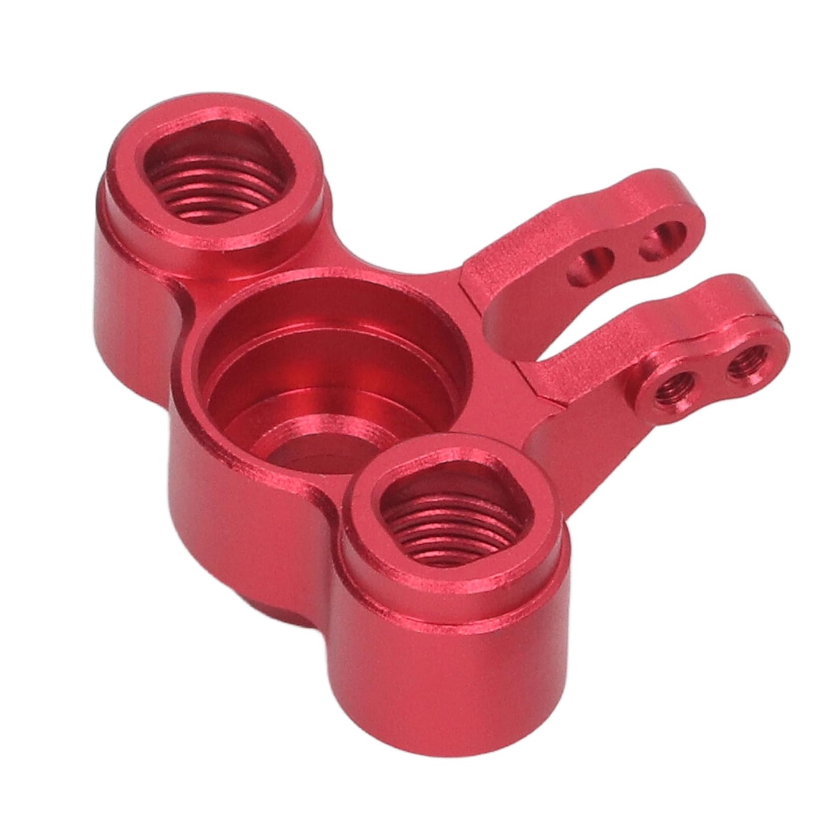 RC przednia tylna oś wsporniki zestaw do wymiany ramienia zwrotnicy ze stopu aluminium miska kierownicy tylna oś siedzenia dla Traxxas Revo Slash 1/16 Summit 72054 (Czerwony)