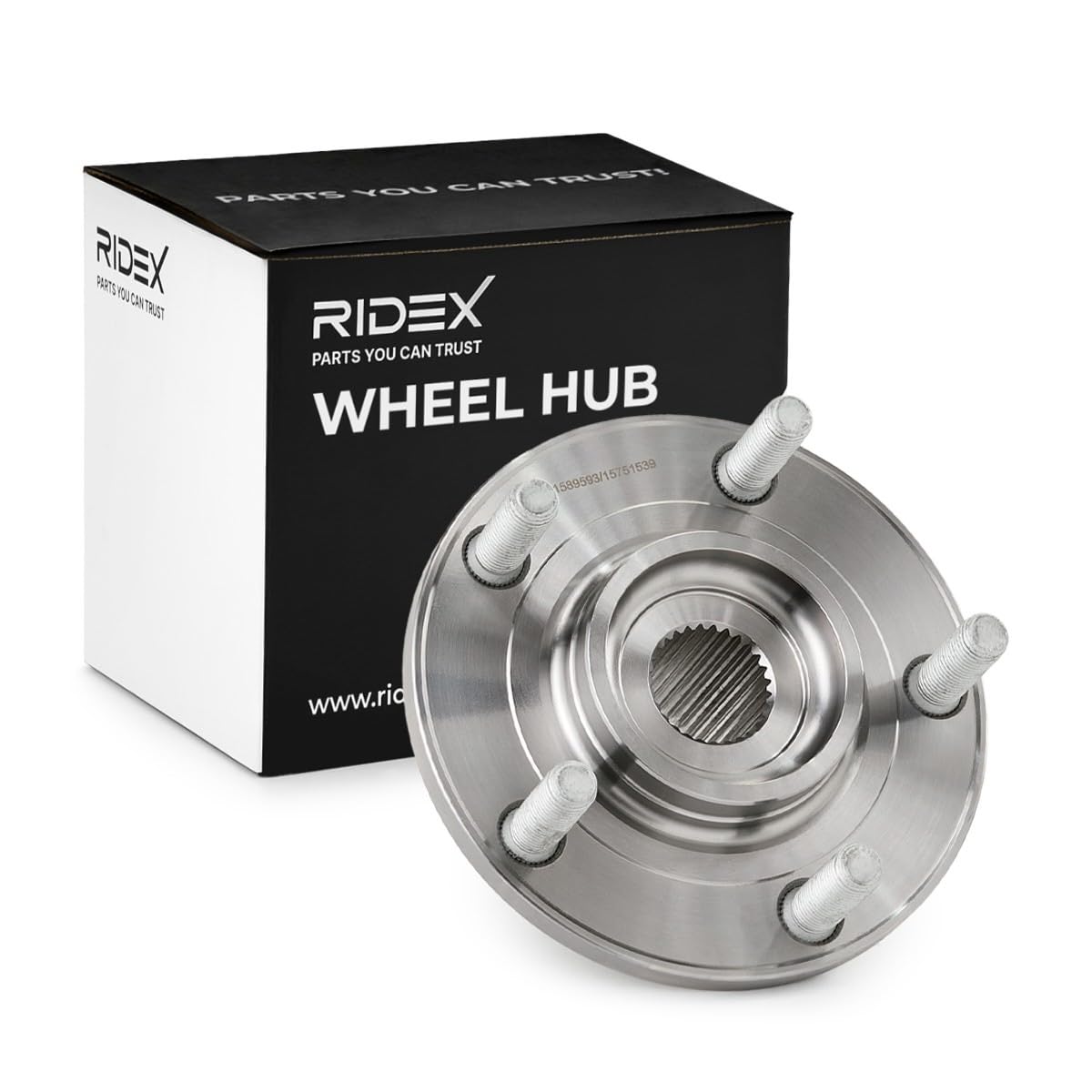 RIDEX 653W0176 Mozzo ruota Anteriore Sinistra Destra Compatibilità con JEEP COMPASS MK49