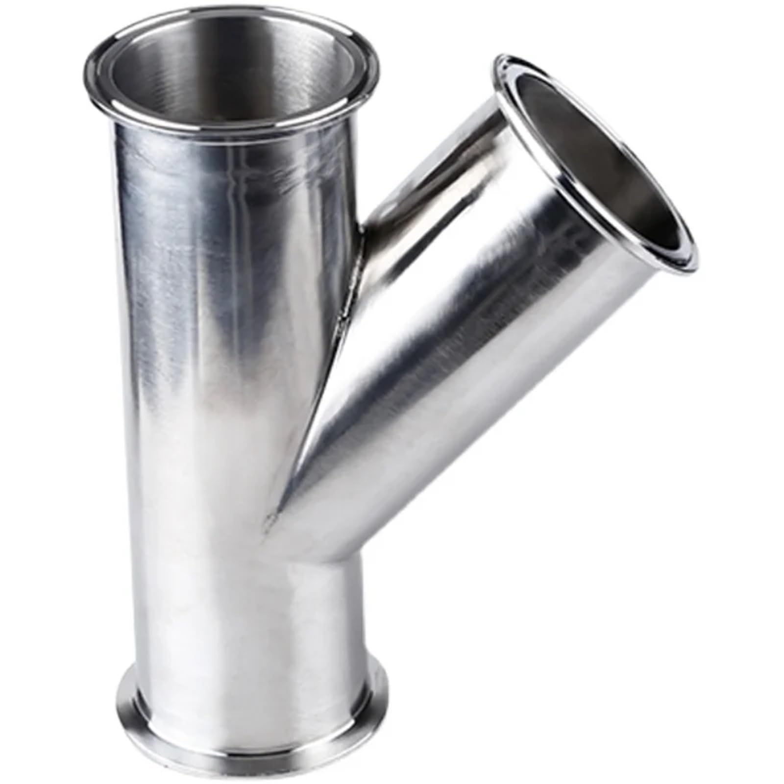 Raccord sanitaire triple pince en Y 3 voies 57mm SUS 304 pour brassage