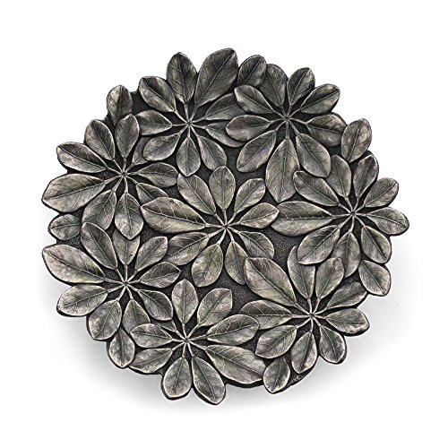 Jewels By Lux Schefflera Arboricola Leaves Dish