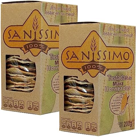 Sanissimo Gluten-Free Baked Corn Tostadas Cover