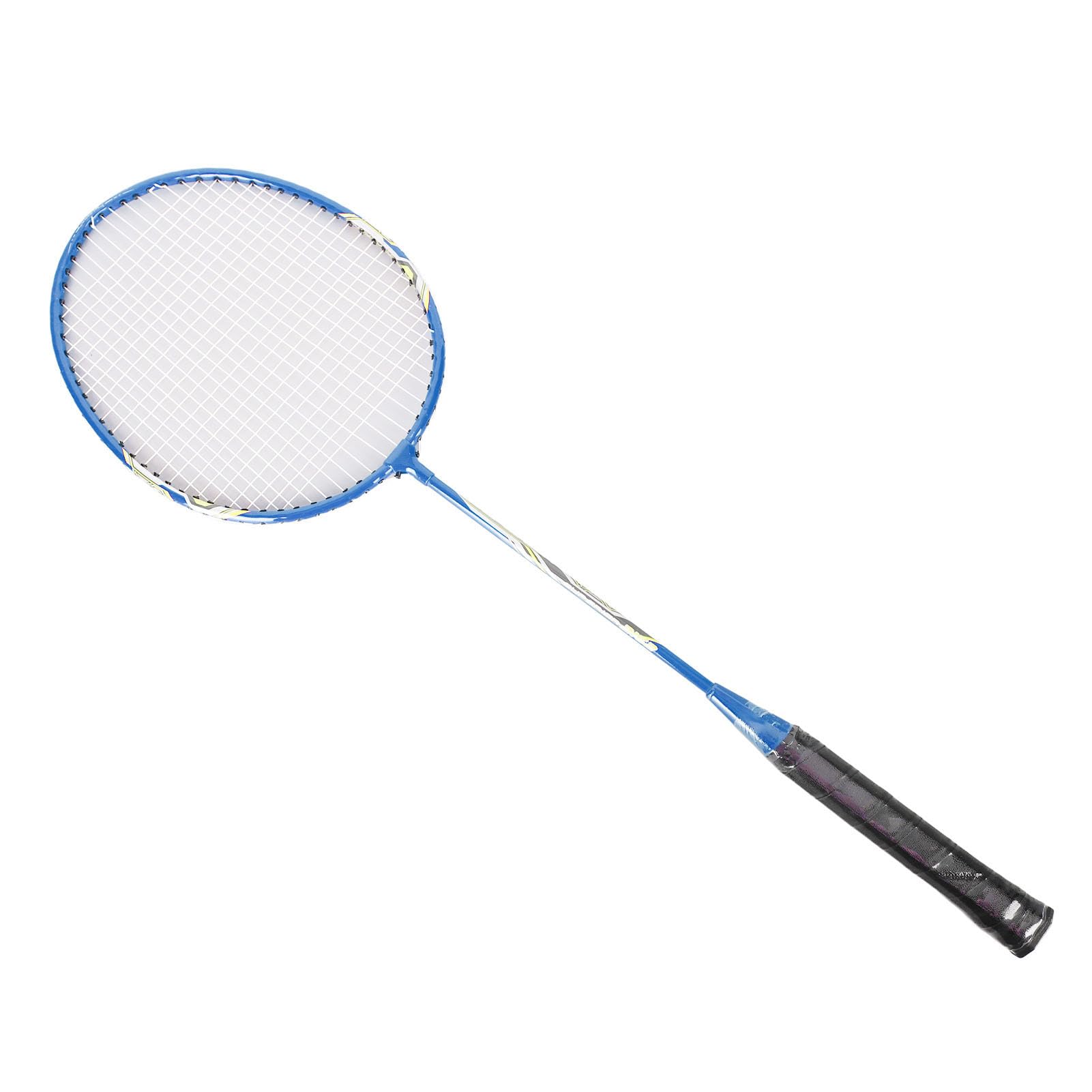 CHICIRIS LEIJIAER Raqueta de Bádminton Juego de 2 Raquetas de Bádminton de Entrenamiento de Aleación de Hierro con Bolsa de Almacenamiento de Agarre Cómodo de Rebote Rápido para 2 Jugadores Práctica