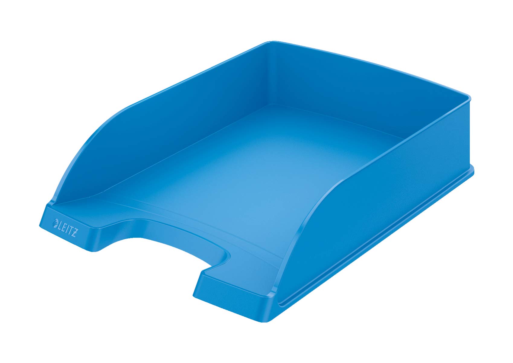 Leitz Plus Standard Briefkorb, A4 (Hellblau, 10 - Pack + Schildchen)