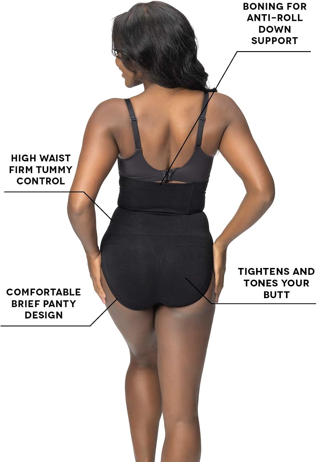 ROBERT MATTHEW Radiance Womens Shapewear Briefs Tummy Control High-Waist Brief Panty Slimming Body Shaper Bodysuit : Clothing, Shoes & Jewelry