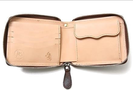 Amazon | KC,s (ケイシイズ) ビルフォールド ラウンドジップ  