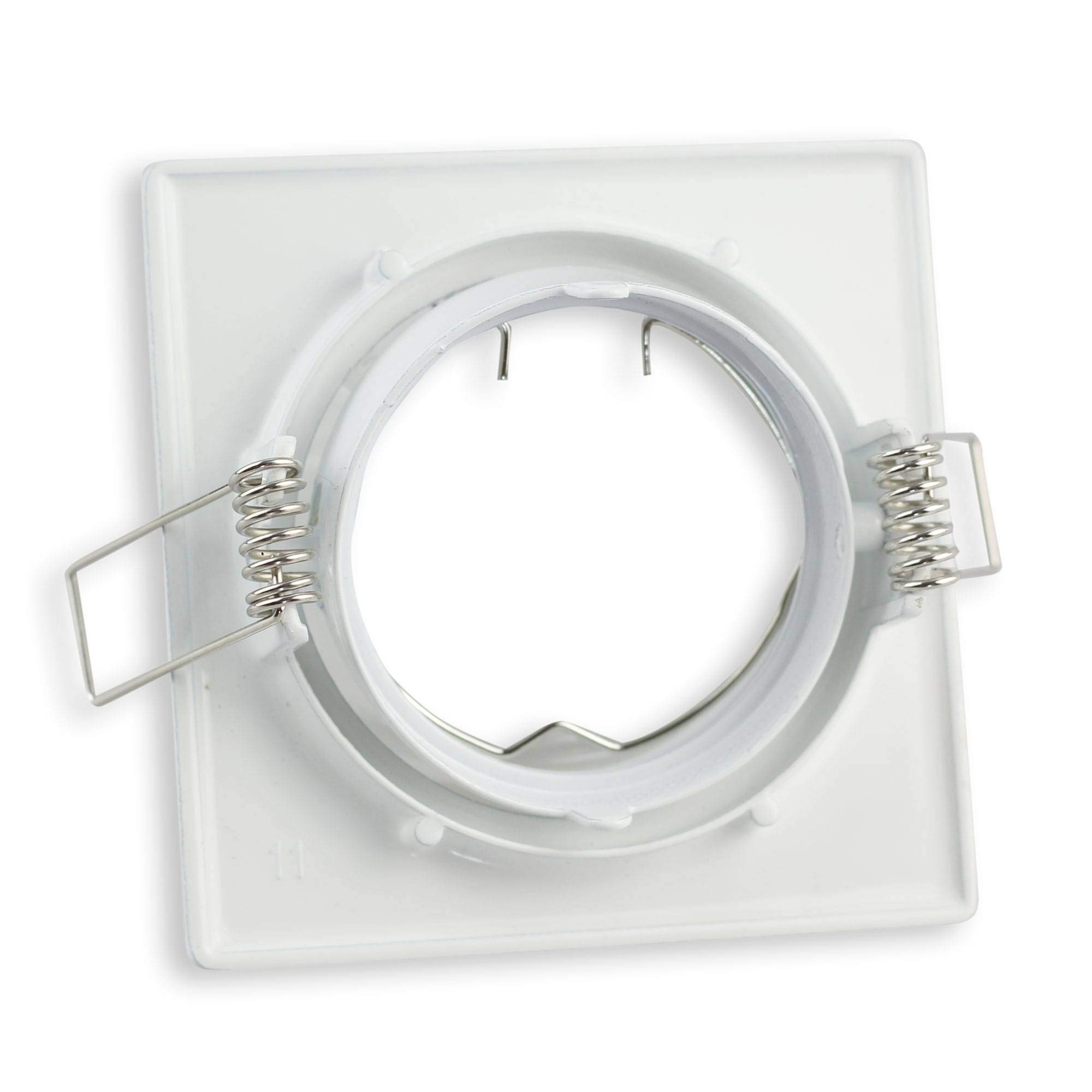 LED Einbaustrahler Eckig – 6,5 Watt, Schwenkbar & Dimmbar | Flacher Decken-Spot Für Wohnzimmer & Küche