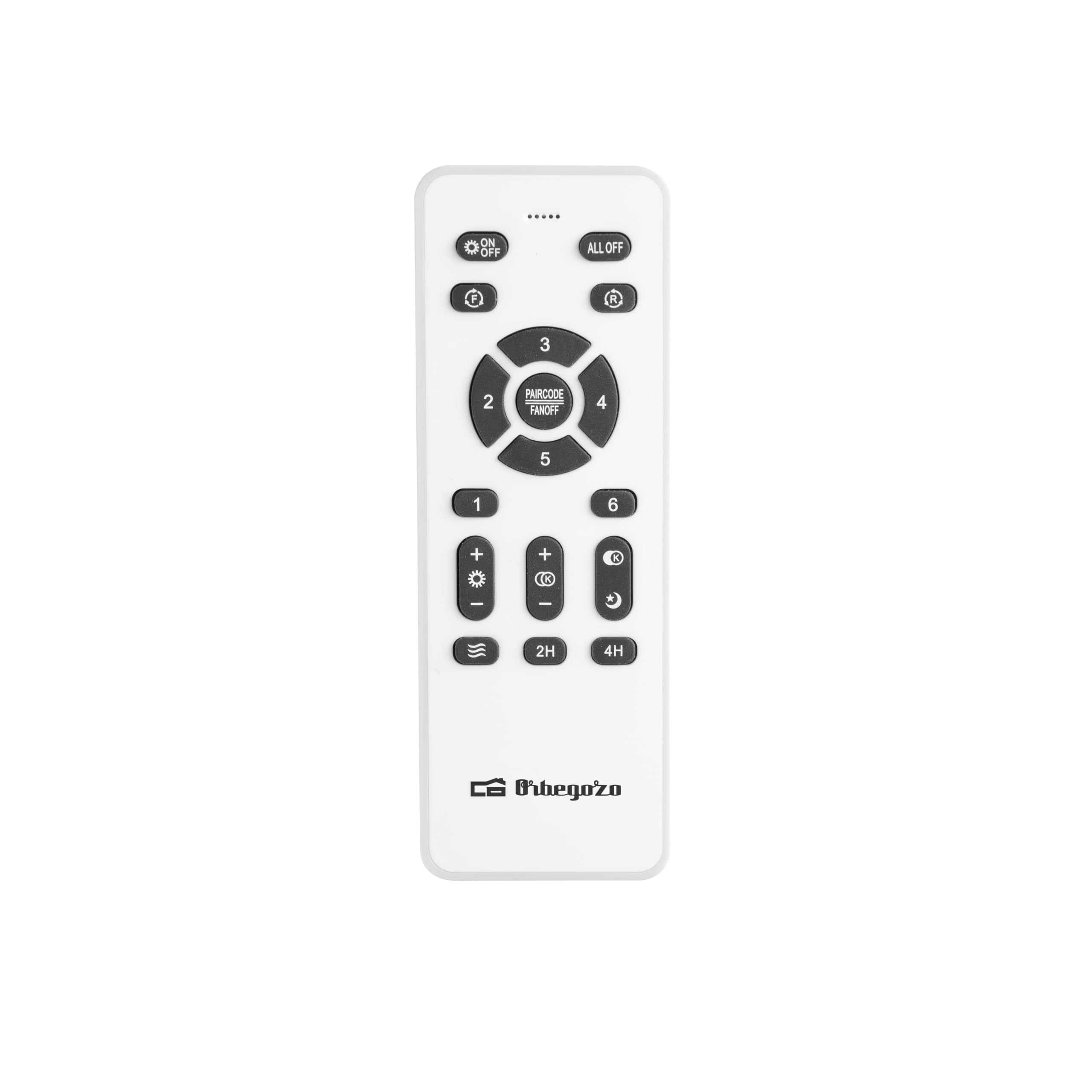 Orbegozo CP 165132 Ventilador de Techo 132 cm Motor DC 45W | 6 Velocidades, LED CCT Regulable 74W, Ultra Silencioso, Función Invierno/Verano, Triple Protección Anti-polvo