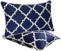 Vista 9 de JMGBird Juego de 2 almohadas lumbares para exteriores con relleno de algodón PP para muebles de patio, almohadas decorativas de 12 x 20 pulgadas