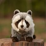 TAMMYFLYFLY Stuffed Toy 12" Raccoon Plush Stuffed Animal