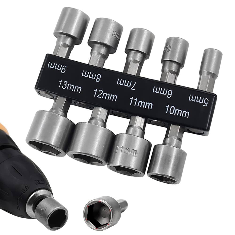 Amazon | 電動ドライバードリルビット ソケットスリーブ 六角