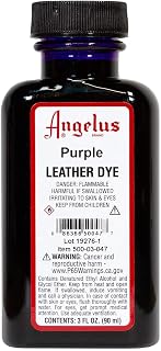 Angelus Leather Dye Purple - 3 Ounces