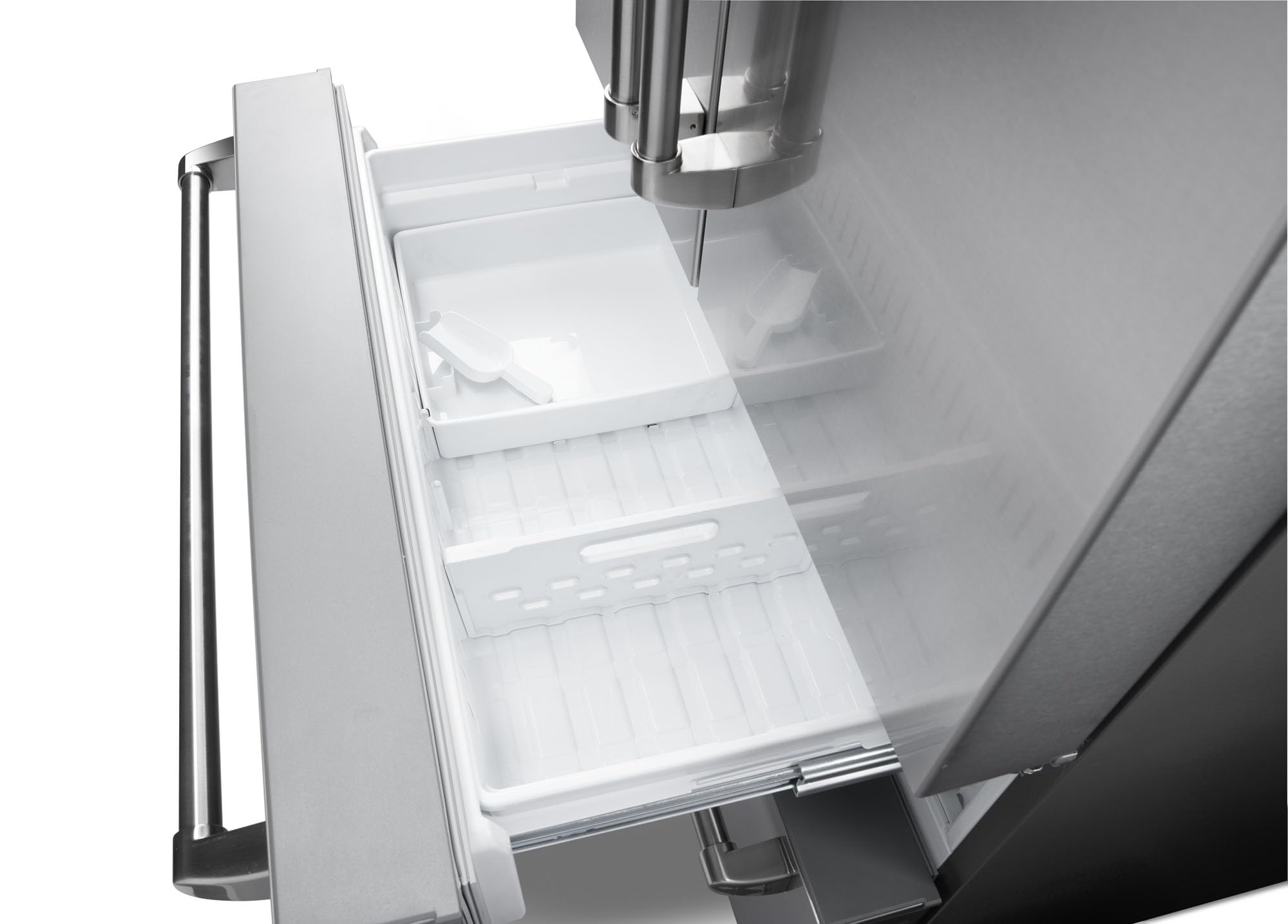 Thor Kitchen 36-Inch Professional French Door Refrigerator With Freezer Drawer - Model Trf3602 on Fridge.com - View 5