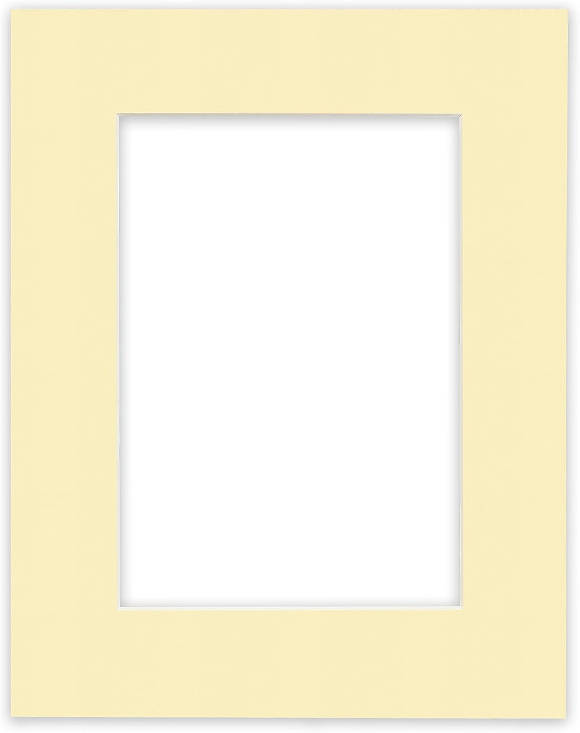 Craig Frames B519 Pre-Cut Mat Board for 16x24 Print, 20x30, Soft Yellow