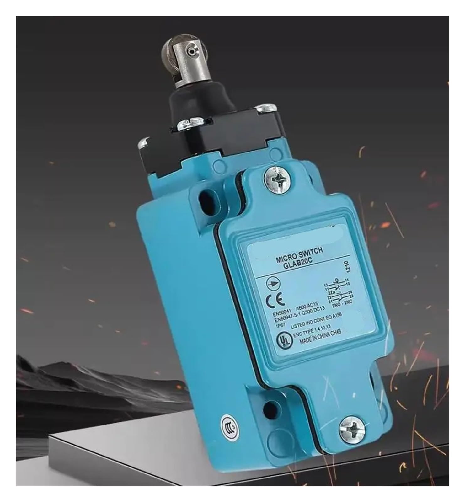 Interruptor de Final de Carrera GLAC01C GLAC20A2B GLAA01A1B GLAA01A2A GLAC01A2A MICROINTERRUPTOR GLAA01A2B(GLAA01A1B)