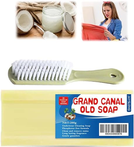 Jabón Grand Canal potente barra de jabón para lavar las manchas jabón de limpieza de ropa interior barra de jabón para quitar manchas de lavandería