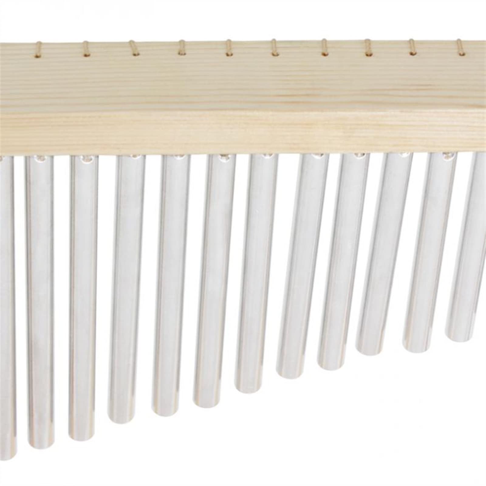 Percussão Musical Campanelli Eolici A 20 Toni Cornice In Legno Argentata Che Suona Un Campanello A Vento Con Decorazione Per Strumenti A Bastone Xilofoni