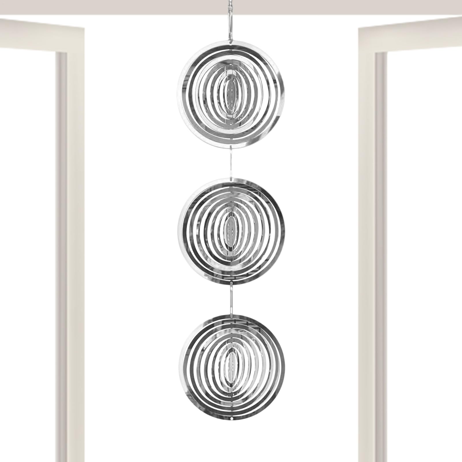 Bird Deflectors for Outside,Reflective Wind Spinner,Garden Bird Reflectors | for Outdoor Garden Porch Patio Balcony Deck Window