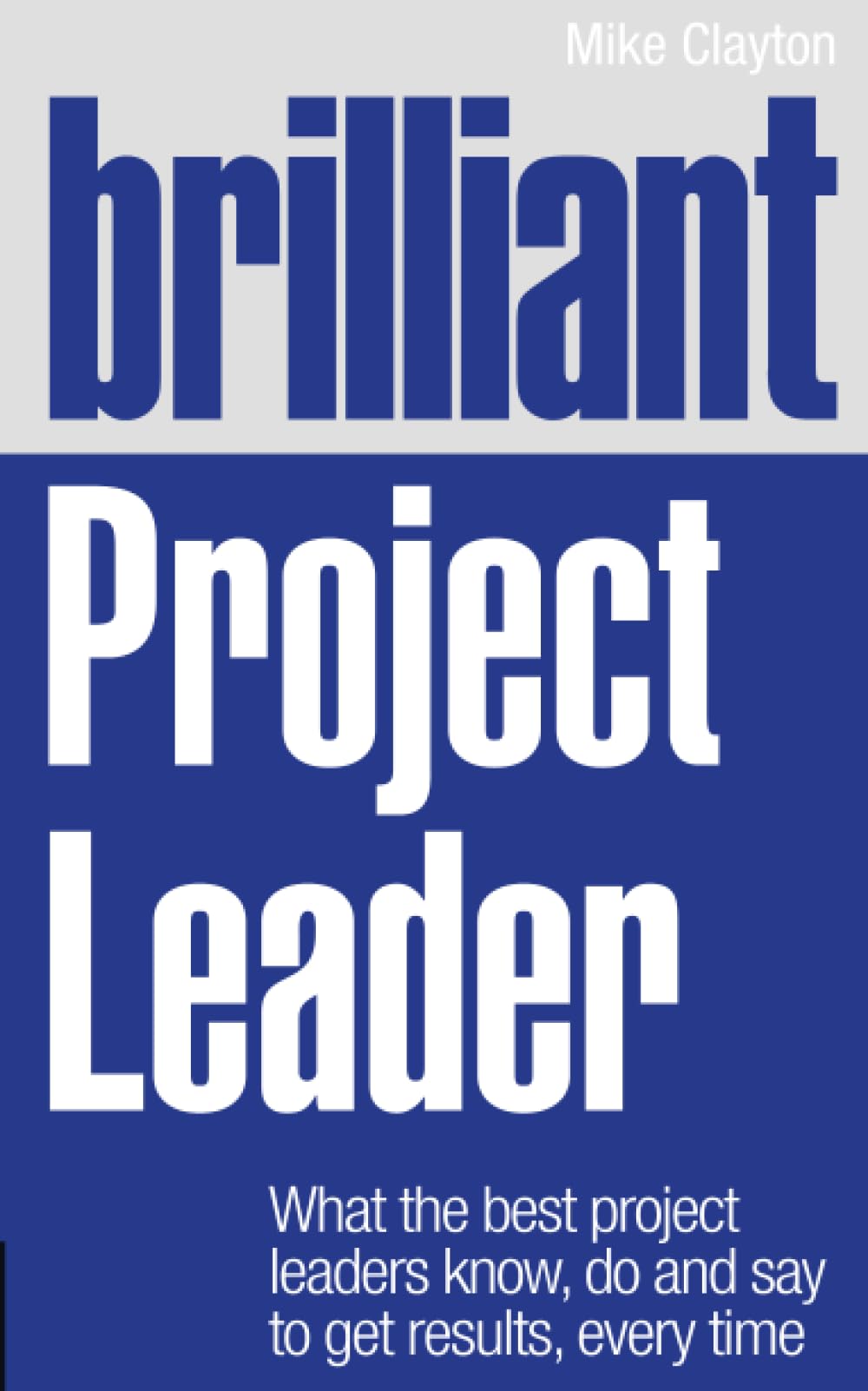Mike Clayton Brilliant Project Leader What The Best Project Leaders Know, Do
