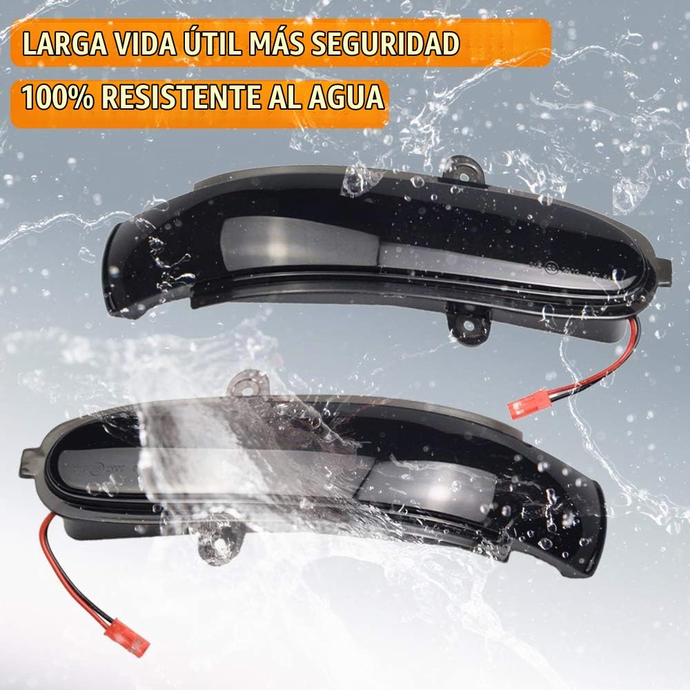 Luces de giro Indicadoras Intermitentes Dinámicas para Mercedes-Benz Clase C W203 S203 CL203 2000-2007…
