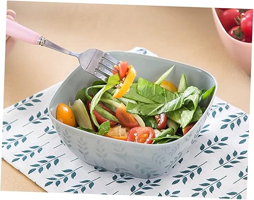 Miniatura 2 de Ensaladera Utensilios de plástico Plato de caramelo Plato de plástico Platos de plástico Tazón de cereales Tazones de sopa Tazón de frutas Tazón de