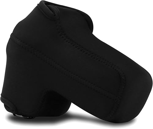 Miniatura 10 de MegaGear MG1824 - Funda de neopreno ultra ligera para cámara compatible con Nikon Z50 (1.969-9.843 in), color gris, piel sintética